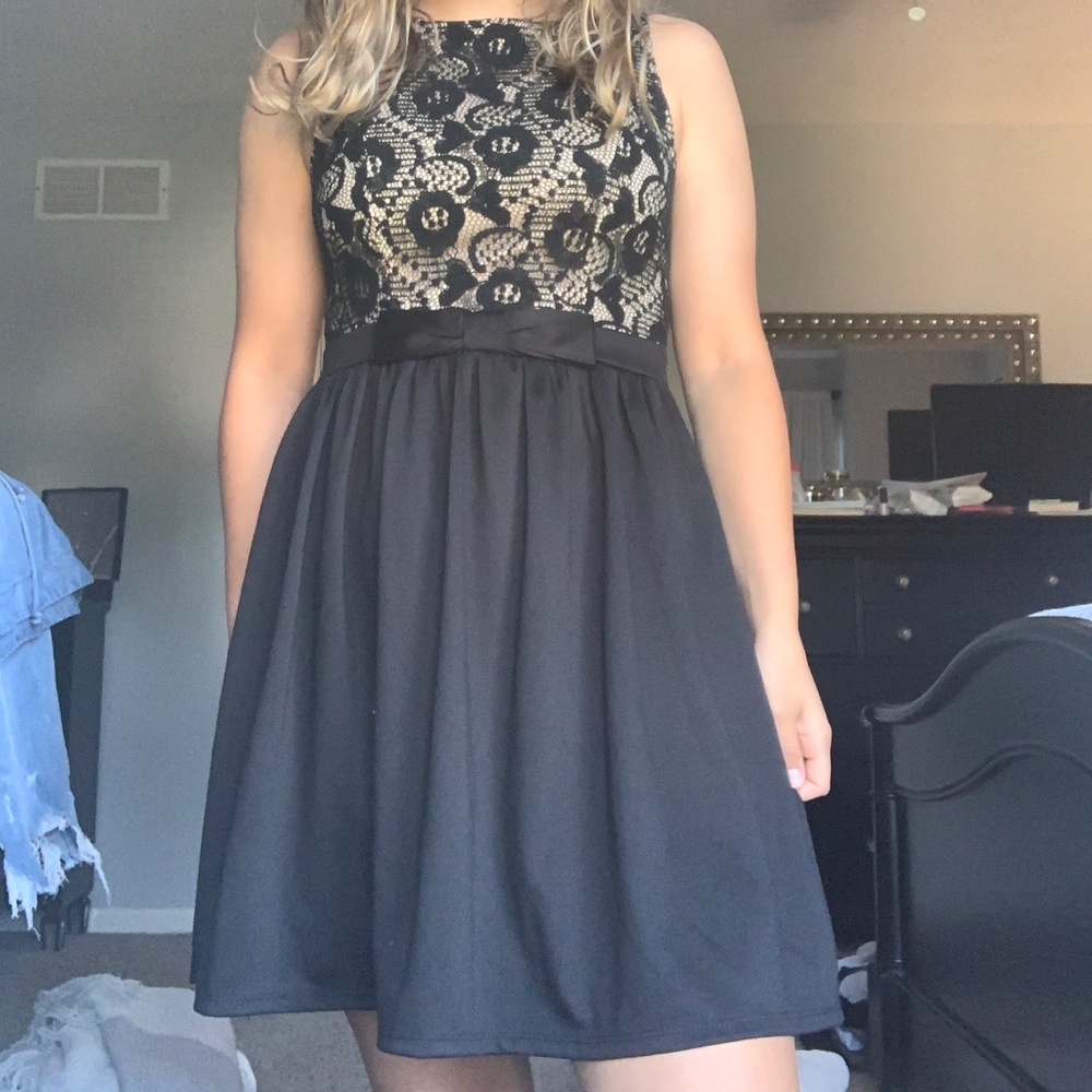 Black Mini Dress